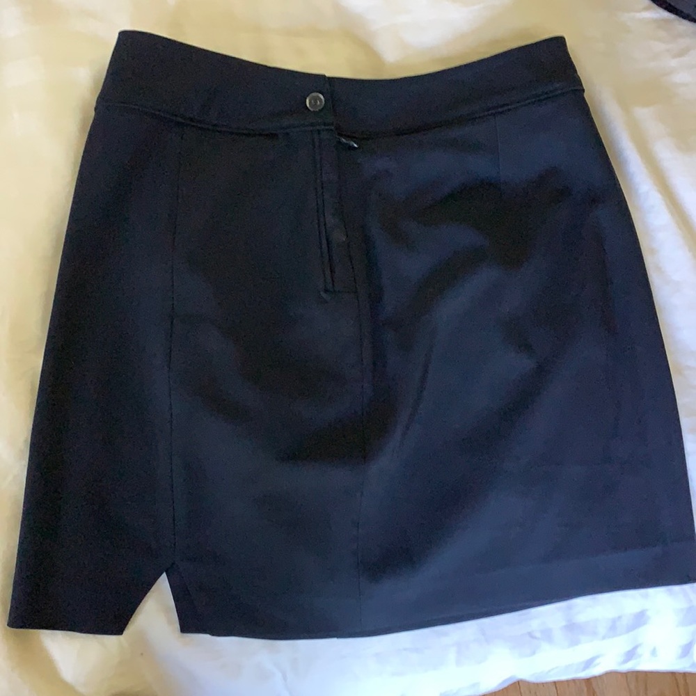 Navy blue golf skirt